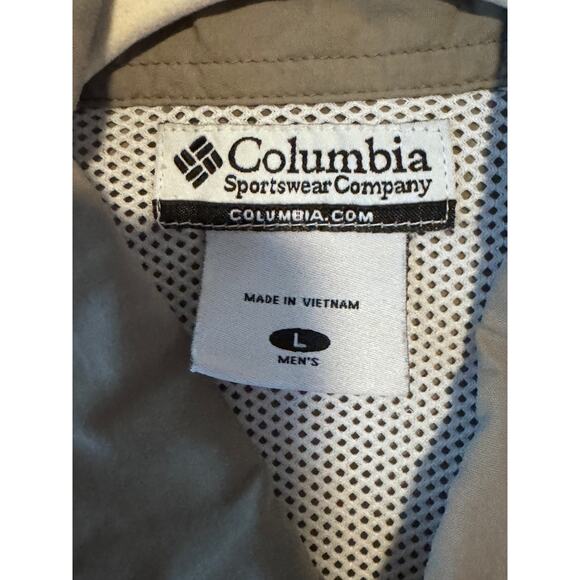 Columbia PFG Men’s Olive Green Fishing Shirt - Large - Picture 5 of 7